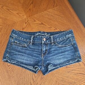 American Eagle Outfitters Women's Blue Denim Shorts